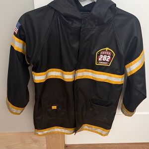 Western Chief Black and Yellow Kids Raincoat